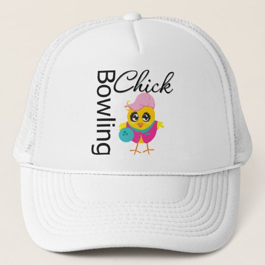Bowling Chick Trucker Pet (Voorkant)