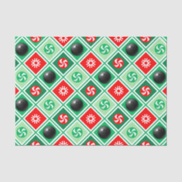 Bowling Christmas Holiday Gift Tissue Paper Tissuepapier