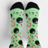 Bowling Christmas Holiday Gifts Socks Sokken (Top)