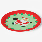 Bowling Christmas Holiday Party Papieren Bordje (Gekanteld)