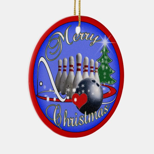 BOWLING CHRISTMAS ORNAMENT (Rechts)