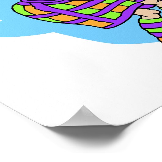 Bowling Clown Poster (Hoek)