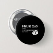 Bowling Coach-definitie Ronde Button 5,7 Cm (Voorkant /achterkant)