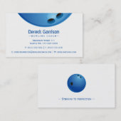 Bowling Coach | Perfecte speler Visitekaartje (Voorkant / Achterkant)