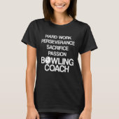 Bowling Coach Player Team Instructor 11 T-shirt (Voorkant)