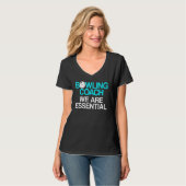 Bowling Coach Player Team Instructor 13 T-shirt (Voorkant volledig)