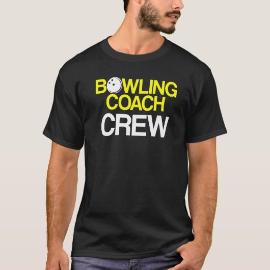 Bowling Coach Player Team Instructor 16 T-shirt (Voorkant)