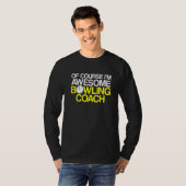 Bowling Coach Player Team Instructor 1 T-shirt (Voorkant volledig)