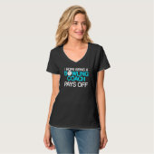 Bowling Coach Player Team Instructor 21 T-shirt (Voorkant volledig)