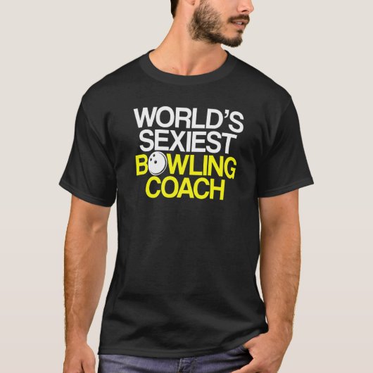 Bowling Coach Player Team Instructor 2 T-shirt (Voorkant)
