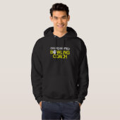 Bowling Coach Player Team Instructor 32 Hoodie (Voorkant volledig)