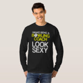 Bowling Coach Player Team Instructor 33 T-shirt (Voorkant volledig)