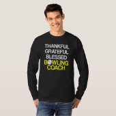Bowling Coach Player Team Instructor 37 T-shirt (Voorkant volledig)
