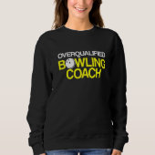 Bowling Coach Player Team Instructor 3 Trui (Voorkant)