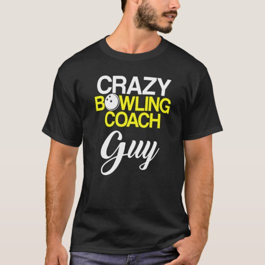 Bowling Coach Player Team Instructor 6 T-shirt (Voorkant)