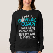 Bowling Coach Player Team Instructor 8 Trui (Voorkant)