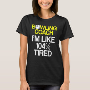 Bowling Coach Player Team Instructor 9 T-shirt