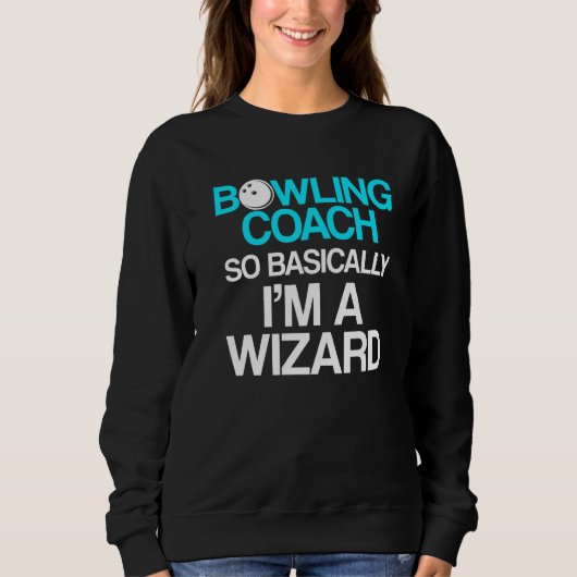 Bowling Coach Player Team Instructor 9 Trui (Voorkant)