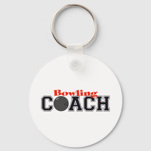 Bowling Coach Sleutelhanger (Voorkant)