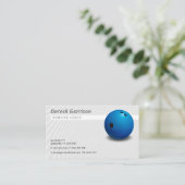 Bowling Coach | Sport Visitekaartje (Staand voorkant)