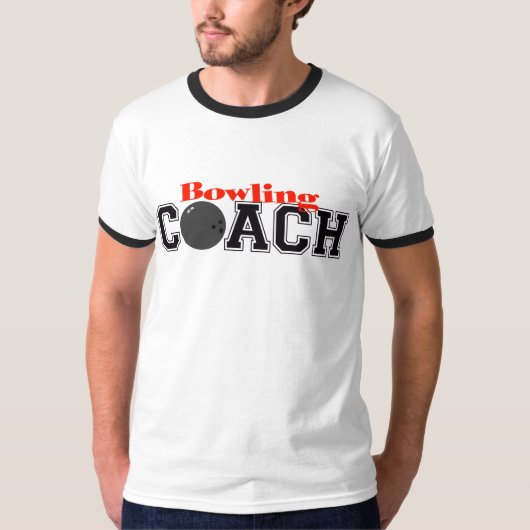 Bowling Coach T-shirt (Voorkant)