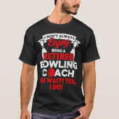 Bowling Coach Team Instructor DA1 T-shirt (Voorkant)