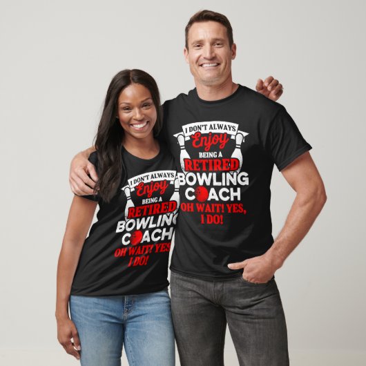 Bowling Coach Team Instructor DA1 T-shirt (Unisex)