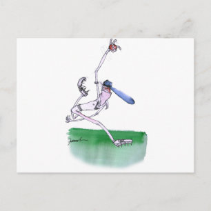 BOWLING - cricket, tonifernandes Briefkaart