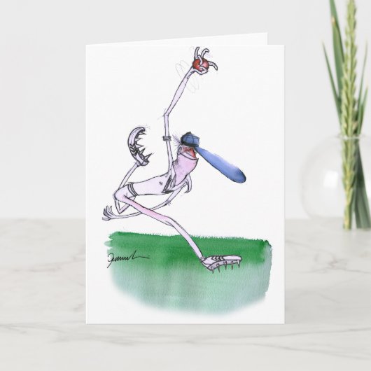 BOWLING - cricket, tony fernandes Kaart (Voorkant)