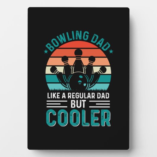 Bowling Dad Fotoplaat (voorkant)
