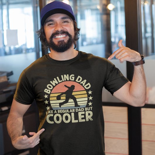 Bowling Dad Fun Bowling T-shirt