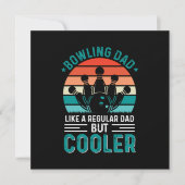 Bowling Dad Kaart (Voorkant)