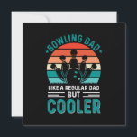 Bowling Dad Kaart<br><div class="desc">Bowling Dad</div>