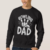Bowling Dad Players  Women Game  Daddy Trui (Voorkant)