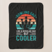 Bowling Dad Sherpa Deken (Voorkant)