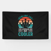 Bowling Dad Spandoek (Horizontaal)