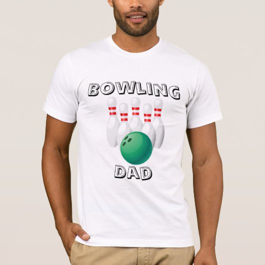 Bowling Dad T-Shirt (Voorkant)