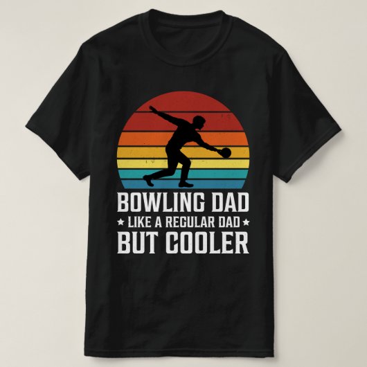 Bowling Dad T-shirt (Design voorkant)
