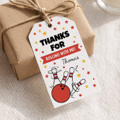 Bowling Dank u Label Cadeaulabel