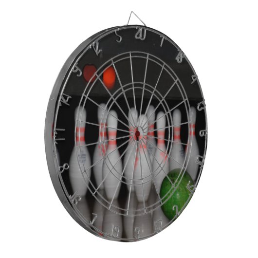 Bowling Dartboard Dartbord (Voorkant Links)