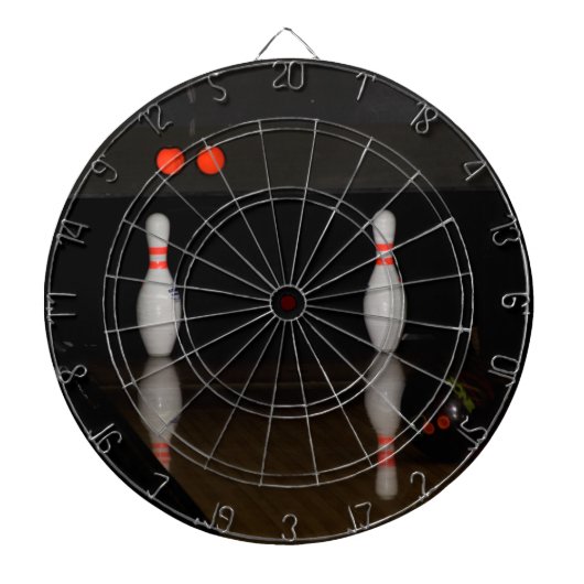 Bowling dartboard dartbord (Voorkant)