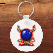 Bowling Demon Sleutelhanger (Voorkant)