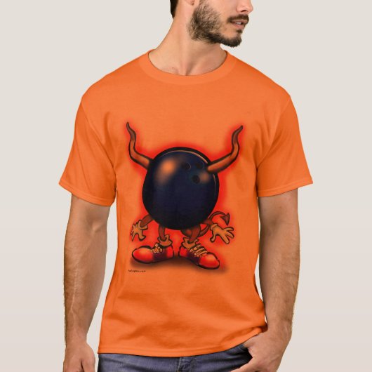 Bowling Demon T-shirt (Voorkant)