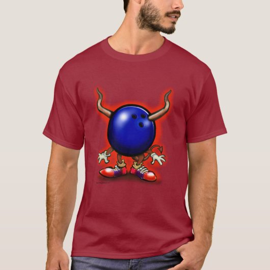 Bowling Demon T-shirt (Voorkant)