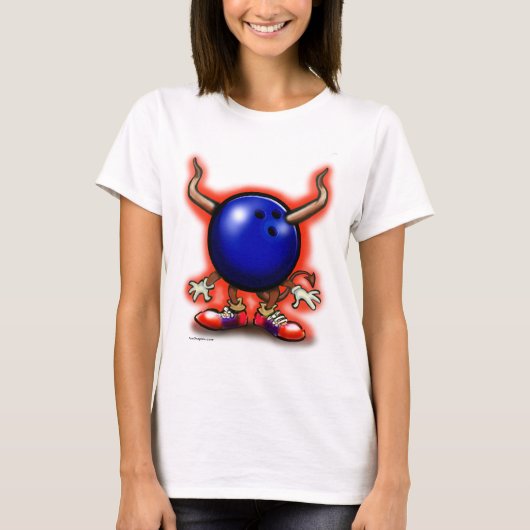 Bowling Demon T-shirt (Voorkant)