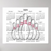 Bowling Design 2024 Agenda Poster  (Voorkant)