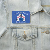 Bowling Design Name Tag (In situ)