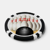 Bowling Design Poker Chips (Enkel)