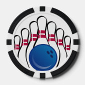 Bowling Design Poker Chips (Voorkant)