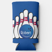 Bowling Design Seltzer Koelbox Blikjeskoeler (Voorkant)